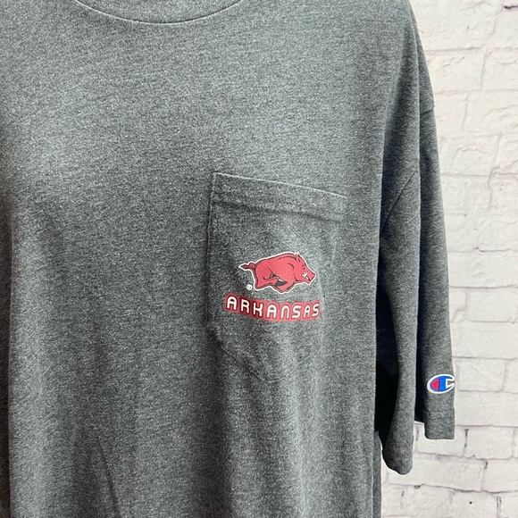 Champion size 2XL university of Arkansas razorbacks tshirt - Picture 2 of 7
